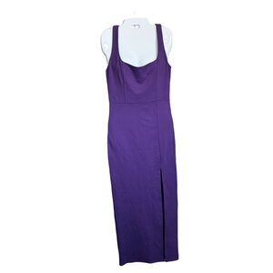 Socialite Purple Maxi Sleeveless Dress Cocktail Night Out